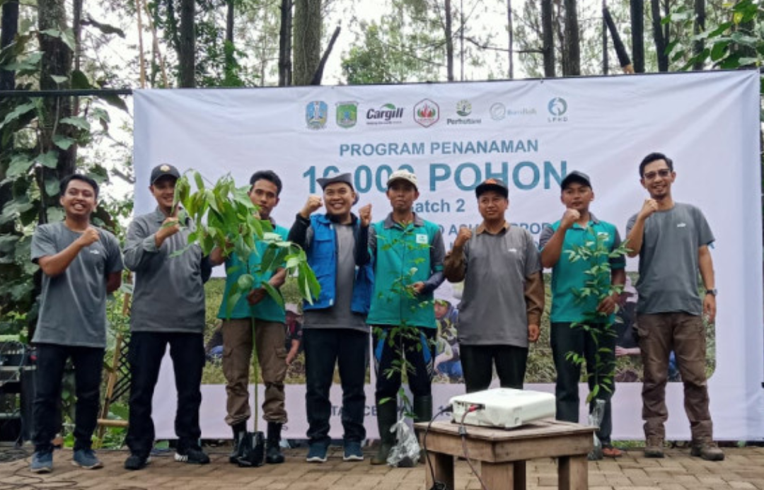 penanaman pohon untuk lestrikan sumber air
