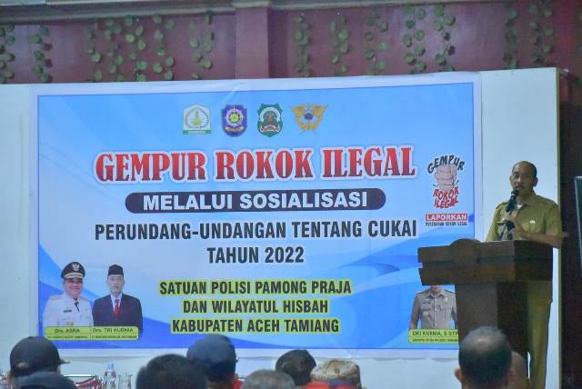 rokok ilegas aceh tamiang