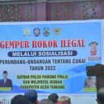 rokok ilegas aceh tamiang