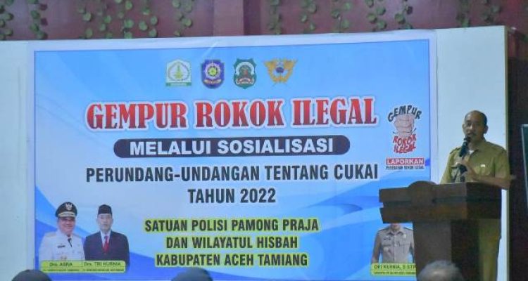 rokok ilegas aceh tamiang