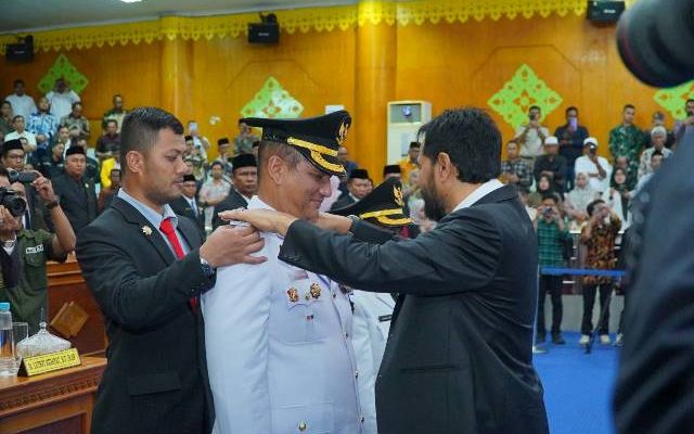 lantik bupati tamiang