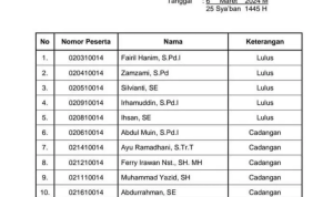 ini hasil tes
