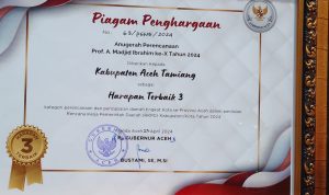 2. Pemkab Atam Raih Anugerah Perencanaan Prof. Madjid Ibrahim
